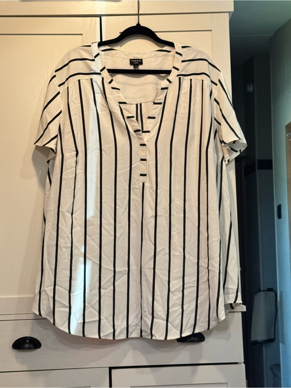 Torrid Striped Blouse